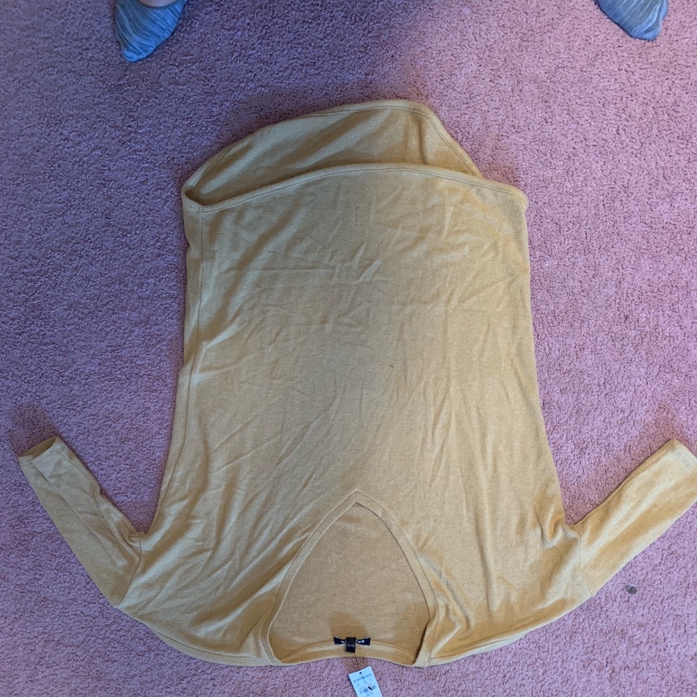 Yellow soft tee